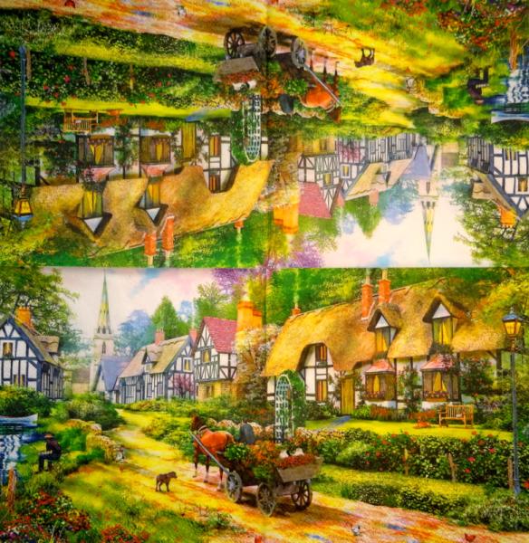 198 Garden - 3-ply - Thomas Kinkade